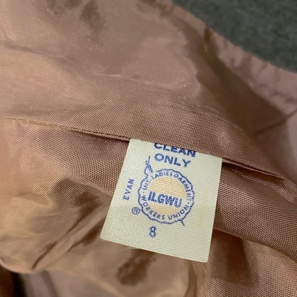 Evan Picone Wool Blazer Union Made USA Saks Fifth Avenue Vintage Size 8 - Picture 7 of 9